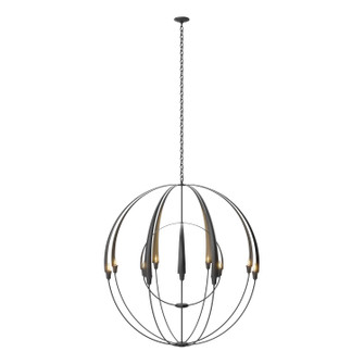 Cirque Double Cirque Large Scale Chandelier in Black (39|194248-SKT-10)