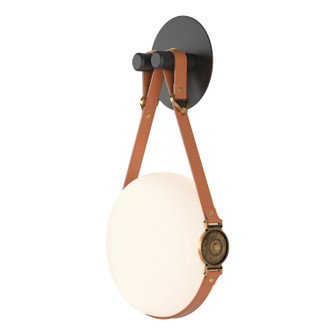 Derby LED Wall Sconce in Black (39|201030-LED-10-27-LC-HF-GG0672)