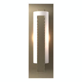 Vertical Bar Forged Vertical Bar Sconce - Steel Backplate in Soft Gold (39|217185-SKT-84-GG0065)