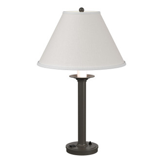 Simple Lines One Light Table Lamp in Dark Smoke (39|262072-SKT-07-SF1655)