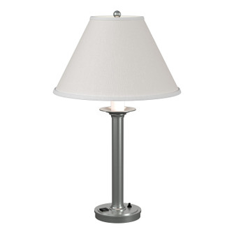 Simple Lines One Light Table Lamp in Vintage Platinum (39|262072-SKT-82-SF1655)