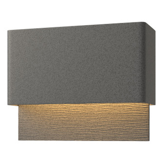 Stratum LED Outdoor Wall Sconce in Coastal Natural Iron (39|302630-LED-20-20)
