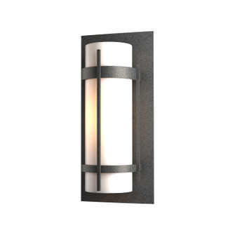 Banded One Light Outdoor Wall Sconce in Coastal Natural Iron (39|305893-SKT-20-GG0034)