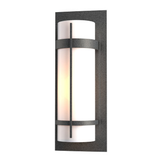 Banded One Light Outdoor Wall Sconce in Coastal Natural Iron (39|305894-SKT-20-GG0037)