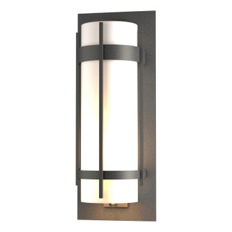 Banded One Light Outdoor Wall Sconce in Coastal Natural Iron (39|305895-SKT-20-GG0240)