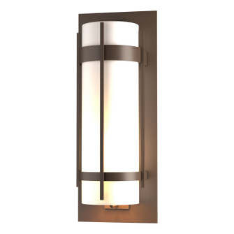 Banded One Light Outdoor Wall Sconce in Coastal Bronze (39|305895-SKT-75-GG0240)