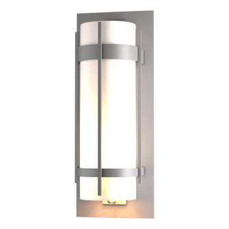 Banded One Light Outdoor Wall Sconce in Coastal Burnished Steel (39|305895-SKT-78-GG0240)