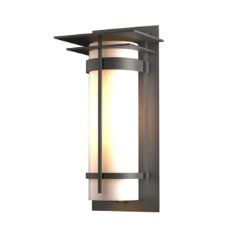 Banded Banded with Top Plate Large Outdoor Sconce in Coastal Natural Iron (39|305994-SKT-20-GG0037)