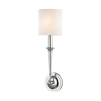 Lourdes One Light Wall Sconce in Polished Nickel (70|1231-PN)