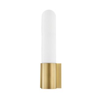 Carlin One Light Wall Sconce in Aged Brass (70|1701-AGB)