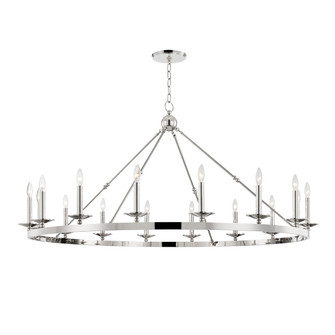 Allendale 16 Light Chandelier in Polished Nickel (70|3216-PN)