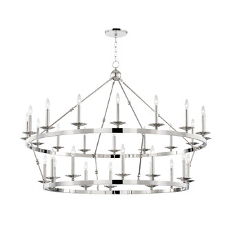Allendale 28 Light Chandelier in Polished Nickel (70|3228-PN)