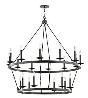 Allendale 20 Light Chandelier in Aged Brass/Old Bronze (70|3247-AOB)