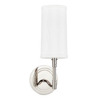 Dillon One Light Wall Sconce in Polished Nickel (70|361-PN)