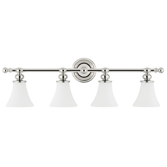 Weston Four Light Bath Bracket in Polished Nickel (70|4504-PN)