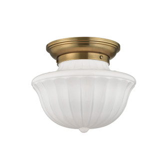 Dutchess One Light Flush Mount in Aged Brass (70|5012F-AGB) Dutchess One Light Flush Mount in Aged Brass (70|5012F-AGB)