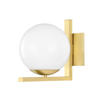Tanner One Light Wall Sconce in Aged Brass (70|5081-AGB)