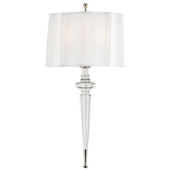 Tipton Two Light Wall Sconce in Polished Nickel (70|7611-PN)