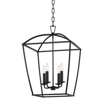 Bryant Four Light Lantern in Aged Iron (70|8317-AI)