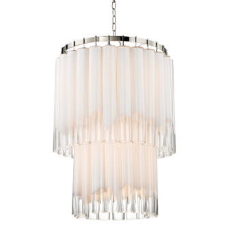 Tyrell Nine Light Chandelier in Polished Nickel (70|8924-PN)
