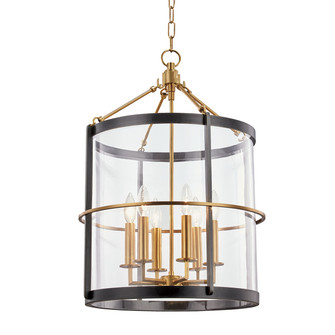 Ren Six Light Lantern in Aged Old Bronze (70|BKO201-AOB)