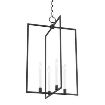 Middleborough Four Light Pendant in Aged Iron (70|MDS422-AI)