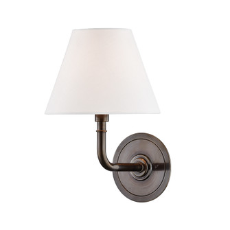 Signature No.1 One Light Wall Sconce in Distressed Bronze (70|MDS600-DB)