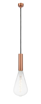 Auralume LED Mini Pendant in Antique Copper (405|198-1P-AC-BB125LED)