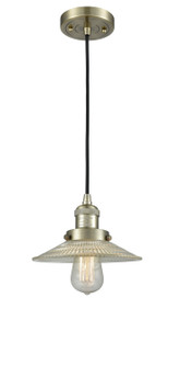 Franklin Restoration One Light Mini Pendant in Antique Brass (405|201C-AB-G2)