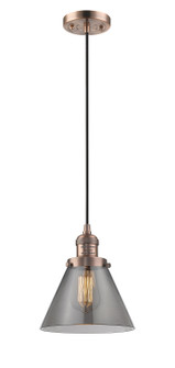 Franklin Restoration LED Mini Pendant in Antique Copper (405|201C-AC-G43-LED)