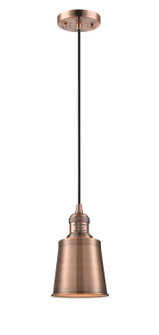 Franklin Restoration LED Mini Pendant in Antique Copper (405|201C-AC-M9-AC-LED)