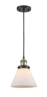 Franklin Restoration One Light Mini Pendant in Black Antique Brass (405|201C-BAB-G41)