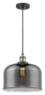 Franklin Restoration LED Mini Pendant in Black Antique Brass (405|201C-BAB-G73-L-LED)