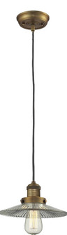 Franklin Restoration LED Pendant in Brushed Brass (405|201C-BB-G2)