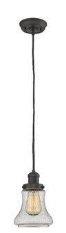 Franklin Restoration One Light Mini Pendant in Oil Rubbed Bronze (405|201C-OB-G194)