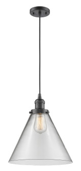 Franklin Restoration LED Mini Pendant in Oil Rubbed Bronze (405|201C-OB-G42-L-LED)