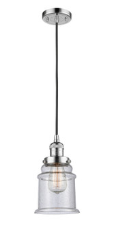 Franklin Restoration One Light Mini Pendant in Polished Chrome (405|201C-PC-G184)