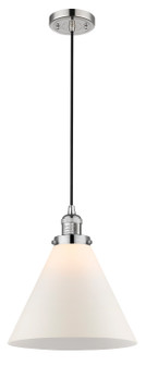 Franklin Restoration LED Mini Pendant in Polished Nickel (405|201C-PN-G41-L-LED)