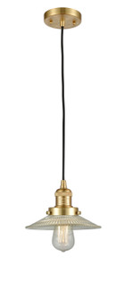 Franklin Restoration One Light Mini Pendant in Satin Gold (405|201C-SG-G2)