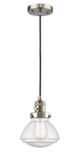 Franklin Restoration LED Mini Pendant in Brushed Satin Nickel (405|201CSW-SN-G324-LED)