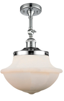Franklin Restoration One Light Semi-Flush Mount in Polished Chrome (405|201F-PC-G541)