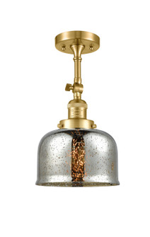 Franklin Restoration One Light Semi-Flush Mount in Satin Gold (405|201F-SG-G78)