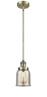 Franklin Restoration One Light Mini Pendant in Antique Brass (405|201S-AB-G58)