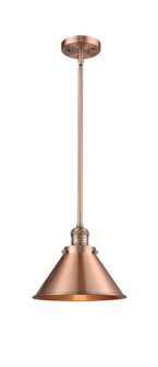 Franklin Restoration LED Mini Pendant in Antique Copper (405|201S-AC-M10-AC-LED)