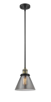 Franklin Restoration LED Mini Pendant in Black Antique Brass (405|201S-BAB-G43-LED)