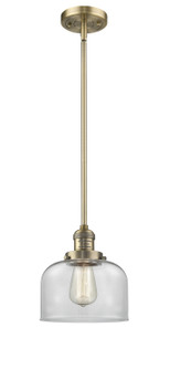 Franklin Restoration One Light Mini Pendant in Brushed Brass (405|201S-BB-G72)