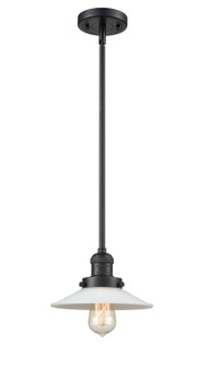 Franklin Restoration LED Mini Pendant in Matte Black (405|201S-BK-G1-LED)