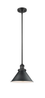 Franklin Restoration LED Mini Pendant in Matte Black (405|201S-BK-M10-BK-LED)