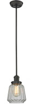 Franklin Restoration One Light Mini Pendant in Oil Rubbed Bronze (405|201S-OB-G142)
