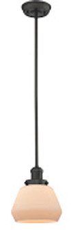Franklin Restoration One Light Mini Pendant in Oil Rubbed Bronze (405|201S-OB-G171)
